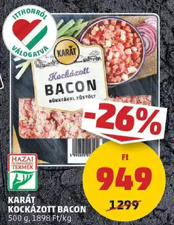 PENNY Karát kockázott bacon ajánlat