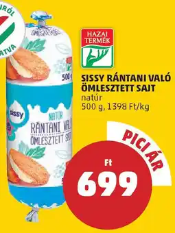 PENNY Sissy rántani való ömlesztett sajt ajánlat
