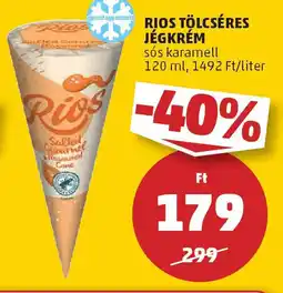 PENNY Rios tölcséres jégkrém ajánlat