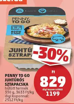 PENNY Penny to go juhtúrós sztapacska ajánlat