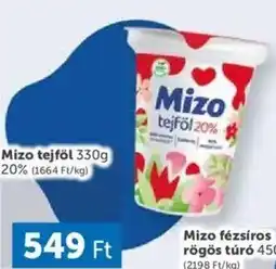 PRIVÁT Mizo tejföl ajánlat
