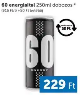 PRIVÁT 60 energiaital ajánlat