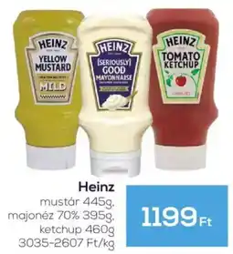 Heinz mustár / majonéz / ketchup