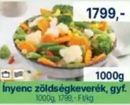 Ínyenc zöldségkeverék, gyf.