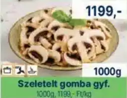 Szeletelt gomba gyf.