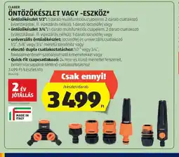ALDI Öntözőkészlet vagy -eszköz ajánlat