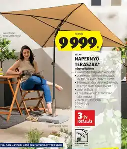 ALDI Belavi Napernyő Teraszra ajánlat
