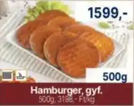 Family Frost Hamburger, gyf. ajánlat