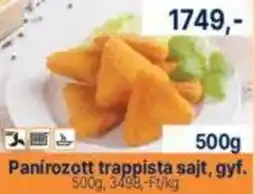 Family Frost Panírozott trappista sajt, gyf. ajánlat