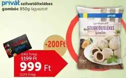 PRIVÁT Privát szilvatöltelékes gombóc ajánlat
