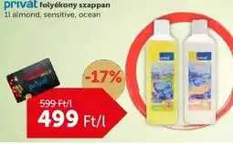 Privát folyékony szappan