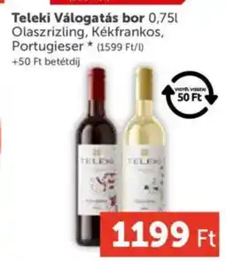 Teleki Válogatás bor