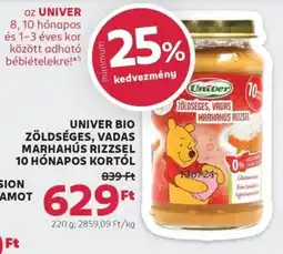 Rossmann Univer bio zöldséges stb. ajánlat
