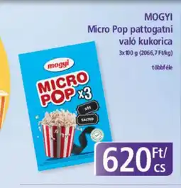 MOGYI Micro Pop pattogatni való kukorica