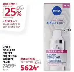 Rossmann Nivea cellular expert filler f50+ szérum fluid ajánlat