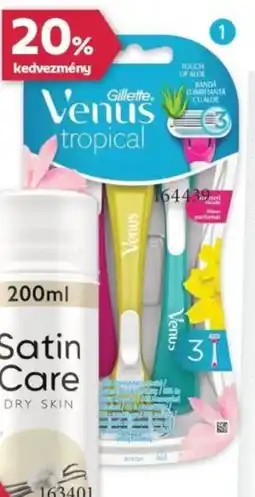 Rossmann Gillette venus tropical női eldobható borotva ajánlat