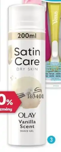 Rossmann Gillette satin care női borotvagél ajánlat