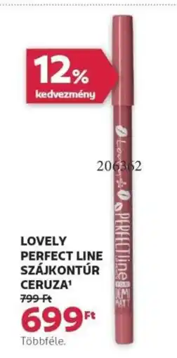 Rossmann Lovely perfect line szájkontúr ceruza ajánlat
