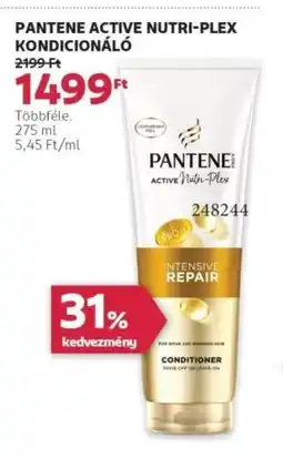 Rossmann Pantene active nutri-plex kondicionáló ajánlat