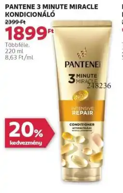 Rossmann Pantene 3 minute miracle kondicionáló ajánlat