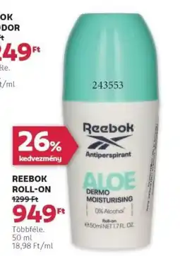 Rossmann Reebok roll-on ajánlat