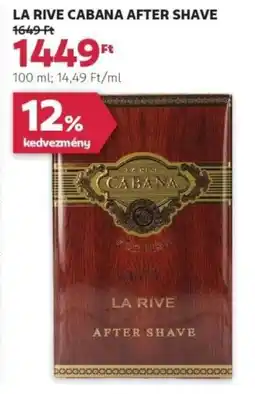 Rossmann La rive cabana after shave ajánlat
