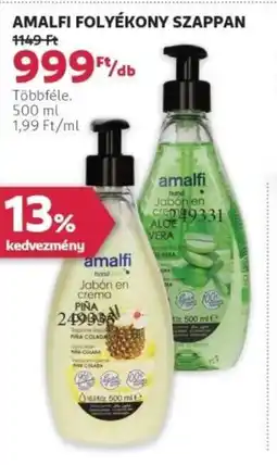 Rossmann Amalfi folyékony szappan ajánlat