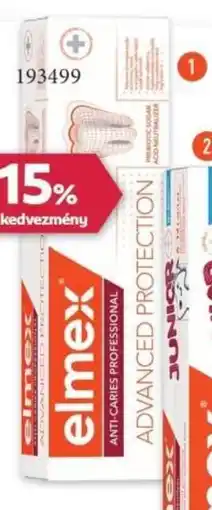 Rossmann Elmex enamel professional opti-namel erózió elleni ajánlat