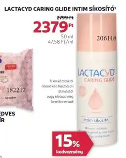 Rossmann Lactacyd caring glide intim síkosító ajánlat