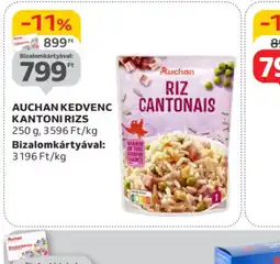Auchan Auchan Kedvenc Kantoni Rizs ajánlat