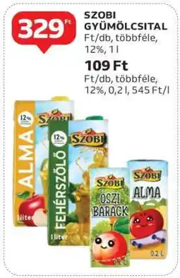 Auchan Szobi Gyümölcsital ajánlat