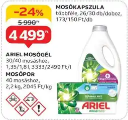 Auchan MOSÓKAPSZULA ajánlat