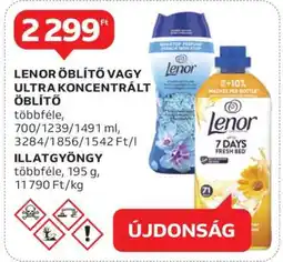 Auchan Lenor öblítő vagy ultra koncentrált öblítő ajánlat