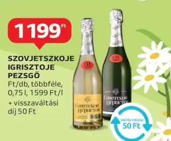 Auchan Szovjetszkoje Igrisztoje Pezsgő ajánlat