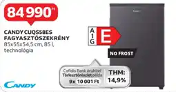 Auchan Candy cuqs58es fagyasztószekrény ajánlat