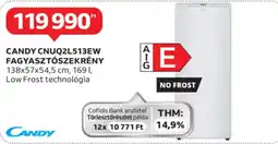 Auchan Candy cnuq2l513ew fagyasztószekrény ajánlat