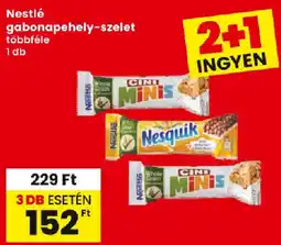 Interspar Nestlé gabonapehely-szelet ajánlat