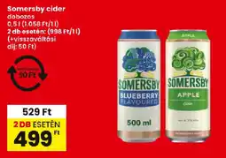 Interspar Somersby cider ajánlat