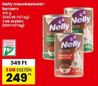 Interspar Nelly macskaeledel- konzerv ajánlat