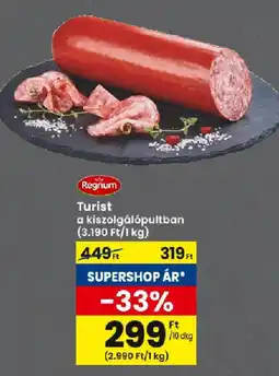 Interspar Regnum Turist ajánlat