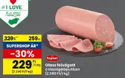 Interspar Regnum olasz felvágott ajánlat