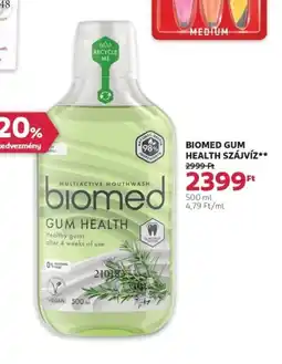 Rossmann Biomed gum health szájvíz ajánlat