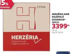 Rossmann Herzéria hair hajápoló esszencia ajánlat