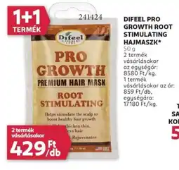 Rossmann Difeel pro growth root stimulating hajmaszk ajánlat