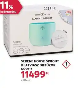Rossmann Serene house sprout illatviasz diffúzor ajánlat