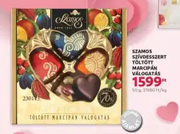 Rossmann Szamos szívdesszert töltött marcipán válogatás ajánlat