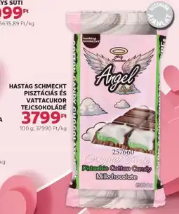 Rossmann Hastag schmeckt pisztáciás és vattacukor tejcsokoládé ajánlat
