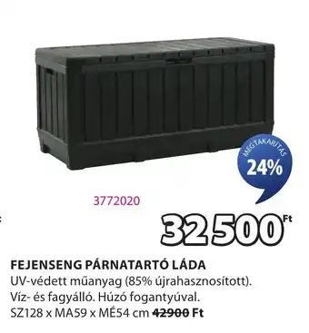 JYSK Fejenseng párnatartó láda ajánlat