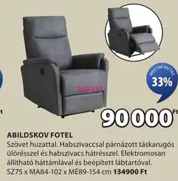JYSK Abildskov fotel ajánlat