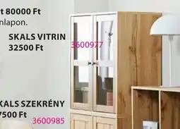 JYSK Skals vitrin ajánlat